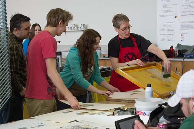 Visiting Artist Workshop
Youngstown University, Youngstown, OH