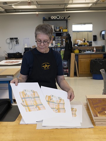 Experiments with risograph printing