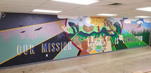 Community Connection Center Mural