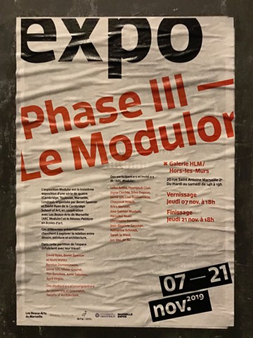 Phase III - le Modulor     Poster