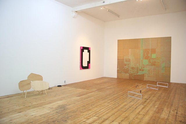 Reconstructing the Old House  Nunnery Gallery, London (installation shot)