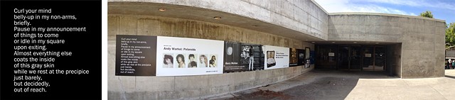 Panel #1
site-specific installation
Berkeley Art Museum and Pacific Film Archive
Berkeley, CA