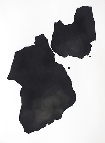 Kathleen Thum, Carbon Series Drawings, Charcoal on Paper, contemporary Drawing, works on paper, coal mining, climate change