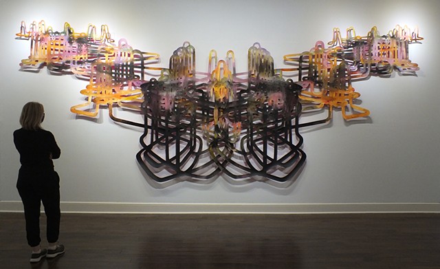 Petroscape, Installed at the William King Museum of Art in Abingdon, VA in 2020