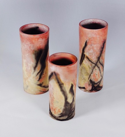 Ferric Chloride Vases