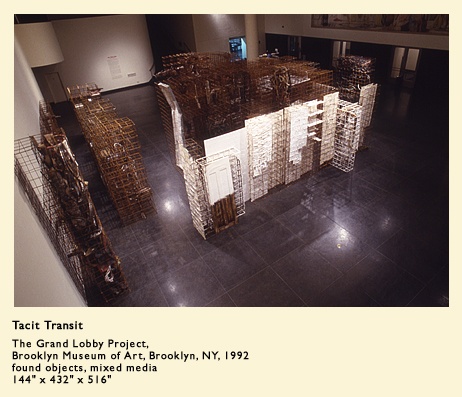 Jin Soo Kim, "Tacit Transit," 1992