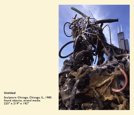 "Untitled," at Sculpture Chicago '85, Chicago, IL 