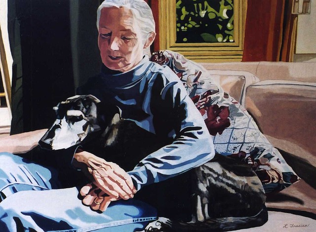 Jane Goodall With Wiski-Biski