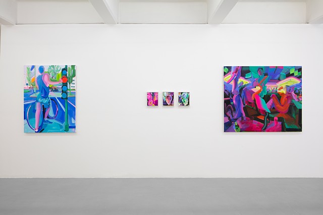 Installation View, Looking in All the Wrong Places, Galería Karen Huber, Mexico City, February 6 - April 27, 2024