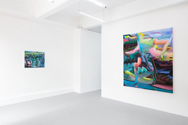 Installation view of "Aguacero" at Galerí­a Karen Huber, Mexico City, September 3 - October 24, 2026