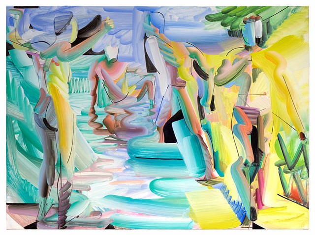 "Master Class: Inside the Last American Museum School with SAIC Painting Alumni" opens April 19th, 2025 at Secrist Beach