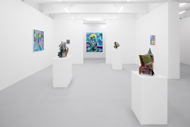 Installation view of "Aguacero" at Galerí­a Karen Huber, Mexico City, September 3 - October 24, 2026