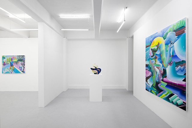 Installation view of "Aguacero" at Galerí­a Karen Huber, Mexico City, September 3 - October 24, 2026