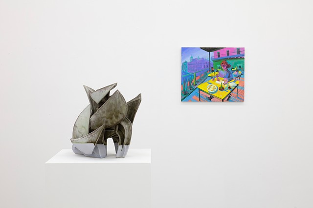 Installation view of "Aguacero" at Galerí­a Karen Huber, Mexico City, September 3 - October 24, 2026