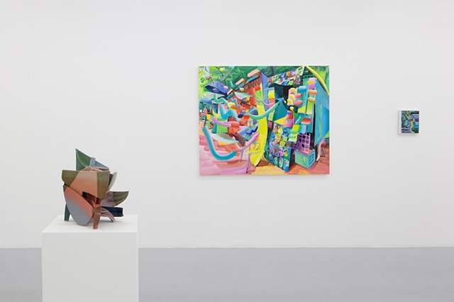 Installation view of "Aguacero" at Galería Karen Huber, Mexico City, September 3 - October 24, 2026