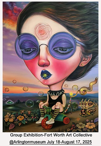Group Exhibit @Arlingtonmuseum with @Fortworthartcollective