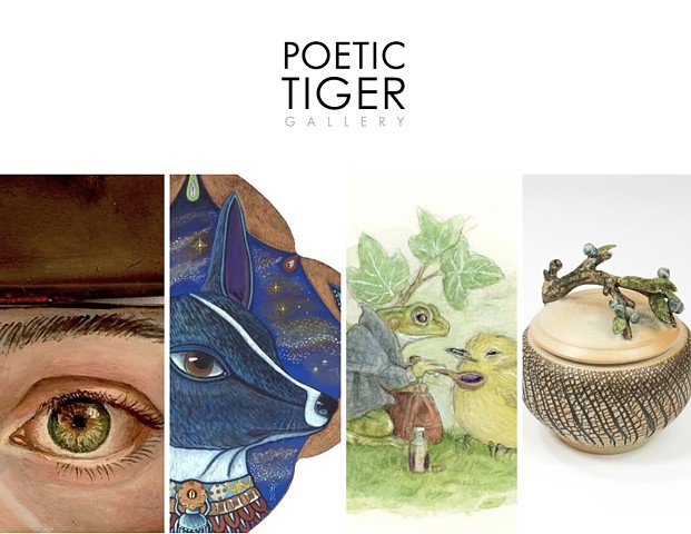 "Opulent Gaze" @Poetic Tiger Gallery