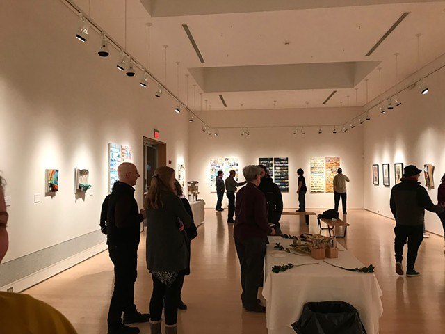 Opening Reception of "Histories, Lived, Learned, and Inherited" at Grimshaw-Gudeswicz Gallery 