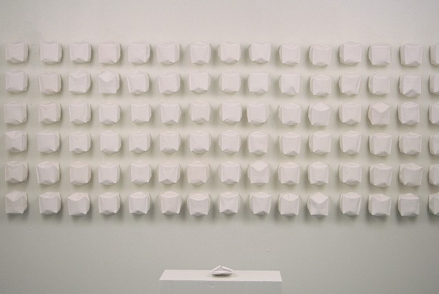 Porcelain Sculpture Breathe by Nancy Fleischman 