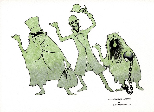 Hitchhiking Ghosts Repaint
Linework sourced from Disney image
