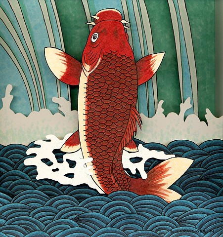 Carp Shadow Box Cropped