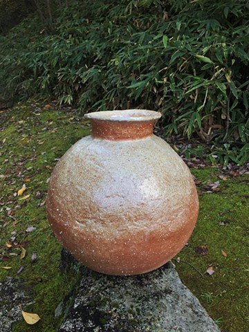 Large Cracked Wood-Fired Jar (View 3)