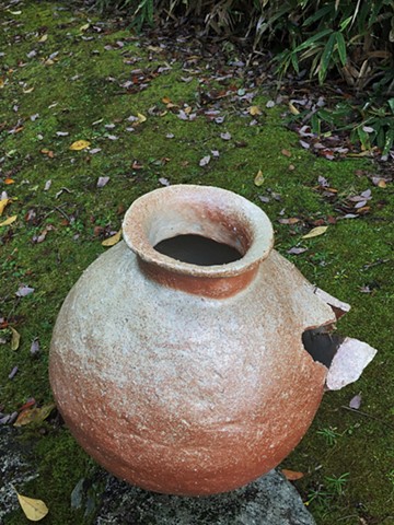 Large Cracked Wood-Fired Jar (View 5)