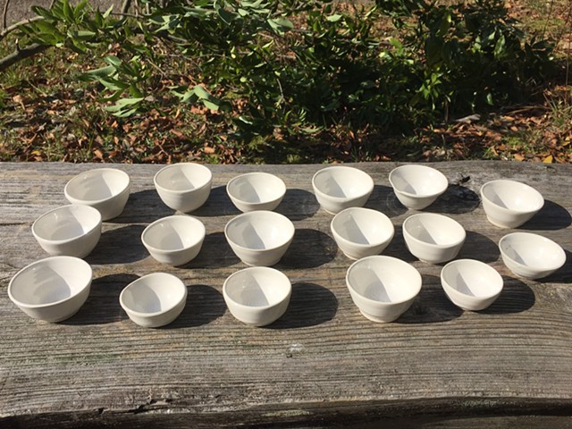 Glazed Porcelain Cups