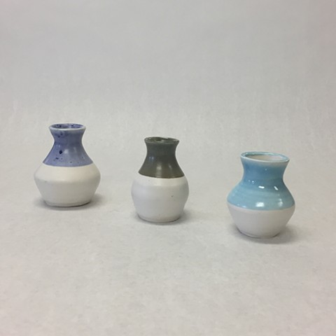 Duel Colored Vases