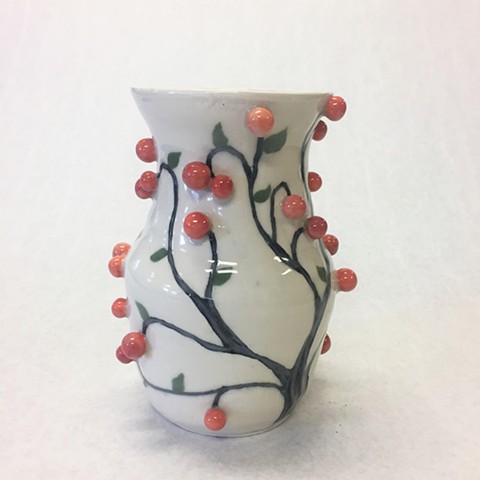 Orange Tree Vase
