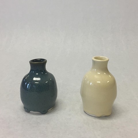 Blue Vase and Yellow Vase
