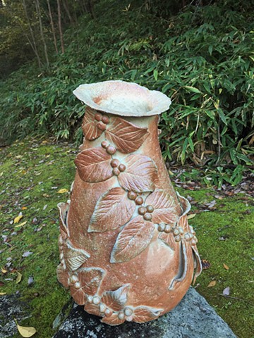 Floral Wood-Fired Jar (View 5)