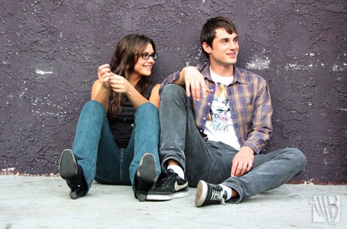 Alexandra Chando and Andrew J. West.  Promo shots for the WB's Rockville, CA