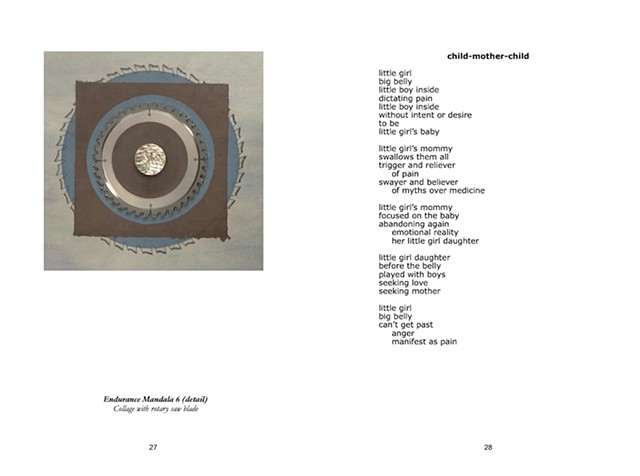 The Endurance Poems - 2 page spread, sample 4