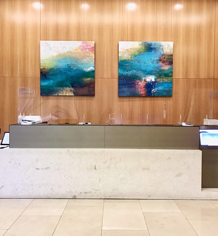 New work on display at 161 E. Chicago Ave (Neiman Marcus building)