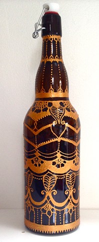 Henna water vessel