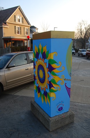 "Be the Love you Are" Utility Box Project