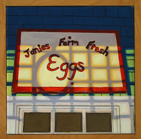 Farm Fresh Egg Sign