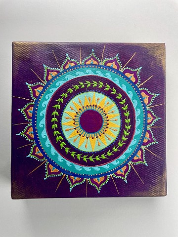 Mini Mandala Painting