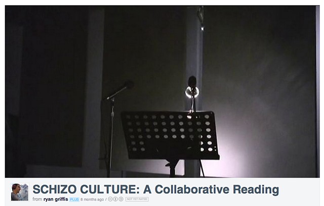 SCHIZO CULTURE: A Collaborative Reading