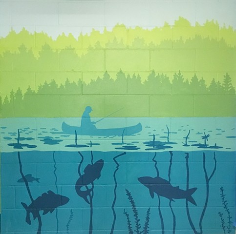 Mural Commission "Travel the Minnesota Trail" 