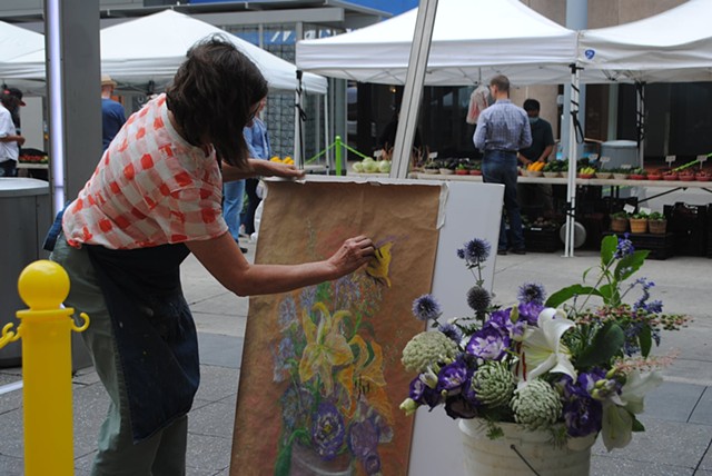 Live Drawing @Street Show on Nicollet Mall