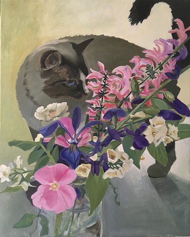 Large Bouquet/Cat