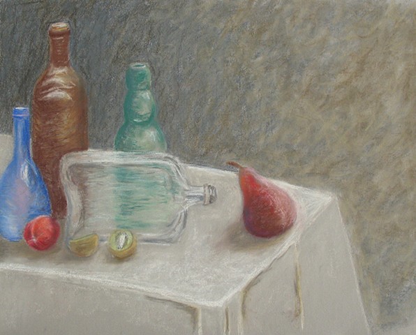 Bottles & Pear