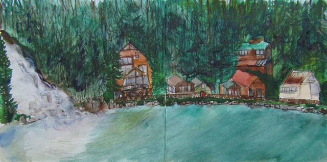 Alaskan Fishing Village