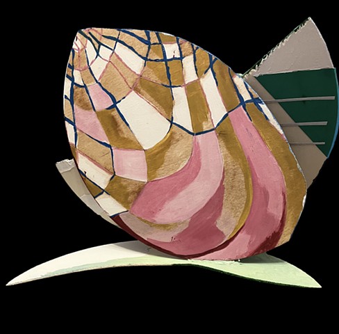 Pink Shell (the other view of Green Sail) *sold