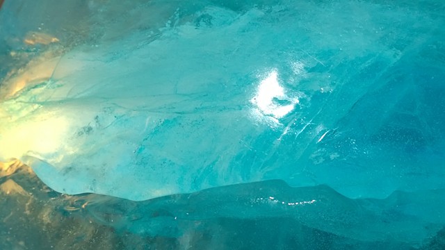 Ice Blue Landscape