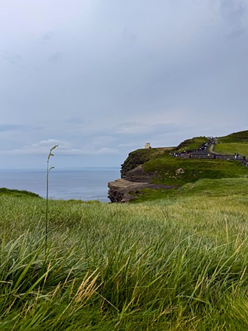 Cliffs of Moher (after Hokusai)