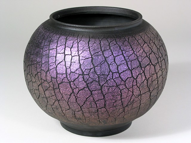 Purple Mica Pot