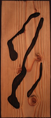 Untitled. 
(Figurative Wood Cut, Pine #5)